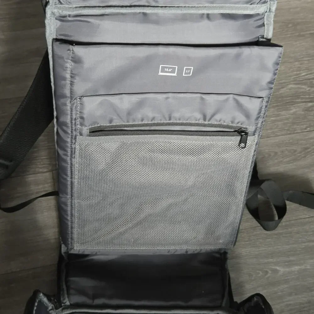 Microsoft Ogio Slalom Gray Laptop Backpack 15, Work/Travel/School Bag Euc